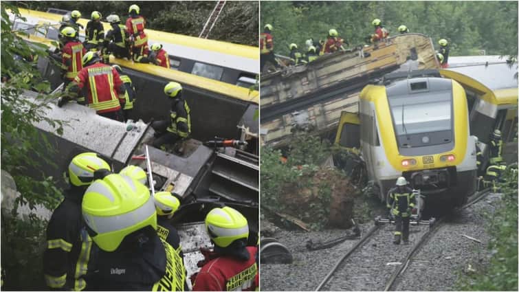 Germany Train Crash Leaves 3 Dead, 34 Injured—Heavy Rainfall And Landslide Suspected