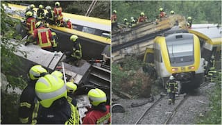 Germany Train Crash Leaves 3 Dead, 34 Injured—Heavy Rainfall And Landslide Suspected