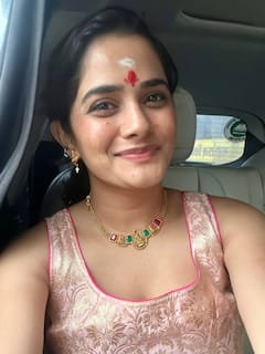 पहिला श्रावणी सोमवार, भाग्यश्री मोटेचा भीमाशंकरला रुद्राभिषेक; फोटो केले शेअर