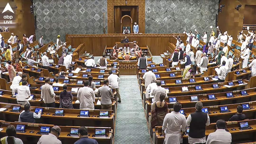 Parliament Monsoon Session: বিরোধী সাংসদদের টানা স্লোগান, দুপুর পর্যন্ত মুলতুবি উভয় কক্ষে; 'অপারেশন সিঁদুর নিয়ে আলোচনা চান কি চান না ?' Operation Sindoor discussion Update Parliaments both houses adjourned till noon amid sloganeering and disruptions by Opposition MPs Parliament Monsoon Session: বিরোধী সাংসদদের টানা স্লোগান, দুপুর পর্যন্ত মুলতুবি উভয় কক্ষে; 'অপারেশন সিঁদুর নিয়ে আলোচনা চান কি চান না ?'