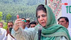 महबूबा मुफ्ती का बड़ा बयान, 'मोदी लाहौर गए, वो चाहें तो कश्मीर की समस्या का समाधान कर सकते हैं'