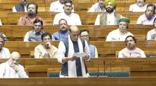 Monsoon Session: ઓપરેશન સિંદૂર પર ચર્ચામાં બોલ્યા રાજનાથ સિંહ, કહ્યું, 'પાકિસ્તાનને આપ્યો જડબાતોડ જવાબ' 