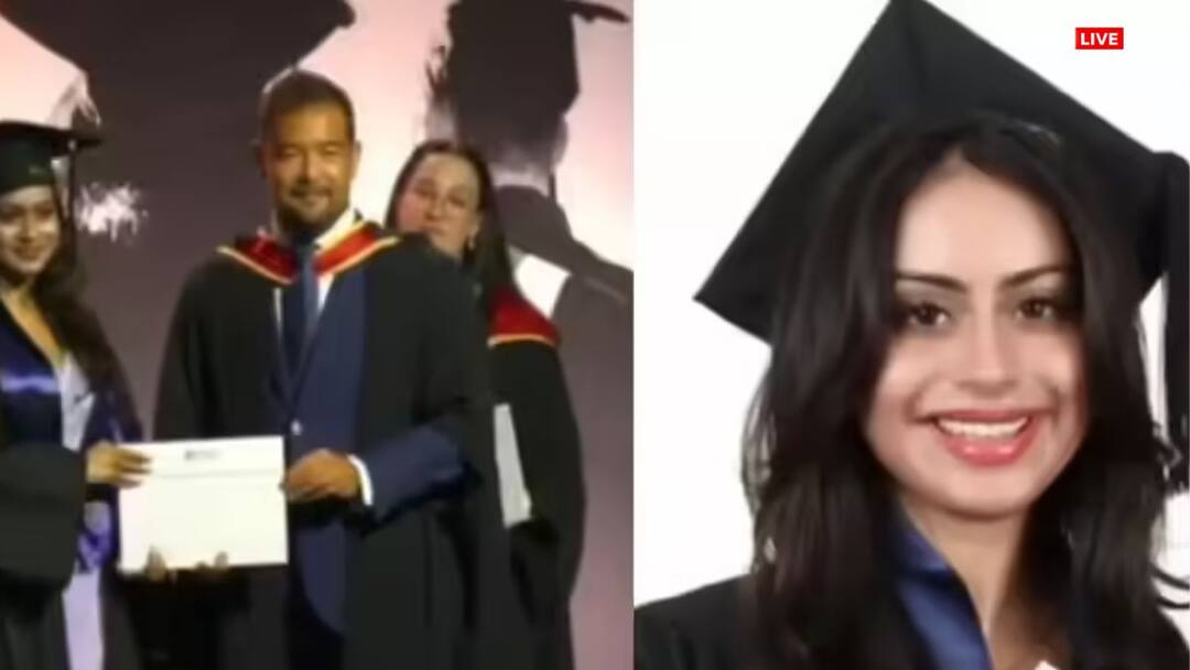 अजय देवगन-काजोल की बेटी निसा देवगन हुई ग्रेजुएट, मां ने ग्रेजुएशन सेरेमनी में ऐसे किया चियर ajay devgn kajol daughter nysa devgan Graduation Ceremony kajol Cheers The Loudest video viral अजय देवगन-काजोल की बेटी निसा देवगन हुई ग्रेजुएट, मां ने ग्रेजुएशन सेरेमनी में ऐसे किया चियर