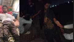 बीडमधील दहशतीचा पुन्हा एक व्हिडीओ व्हायरल; कोयते, सत्तुराने तरुणावर वार, अश्लील शिवीगाळ