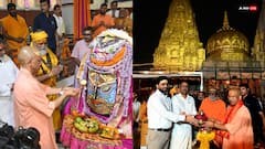 पीएम के कार्यक्रम की तैयारियों का जायजा लेने सीएम पहुंचे वाराणसी, किया दर्शन पूजन- देखें तस्वीरें