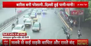 Waterlogging Brings Delhi’s ITO To A Standstill Amid Heavy Rains And Massive Traffic Jams