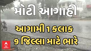Gujarat Rain Forecast: આગામી 1 કલાક રાજ્યના 9 જિલ્લા માટે ભારે, જુઓ કયા કયા જિલ્લા માટે છે આગાહી?