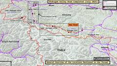 भारताच्या आणखी एका भागात चीनची घुसखोरी, शक्सगाम खोऱ्यात बांधले रस्त्यांचे जाळे