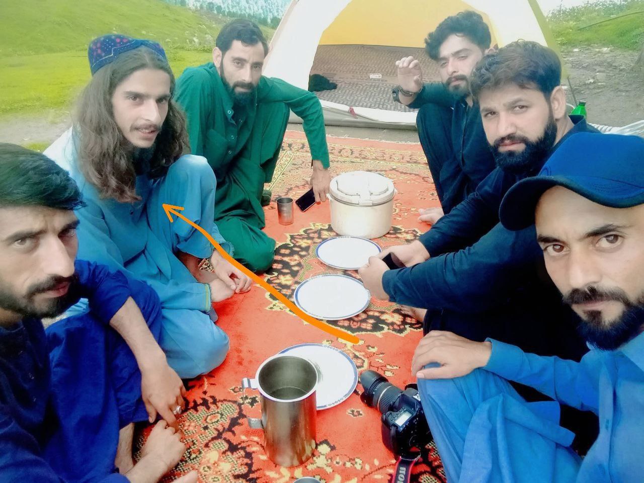 Afghan alias Habib Tahir in Afghan look. (Photo: Shivank Mishra)