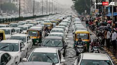 Heavy Rains Lash Delhi-NCR: Waterlogged Roads And Traffic Chaos Grip The Capital