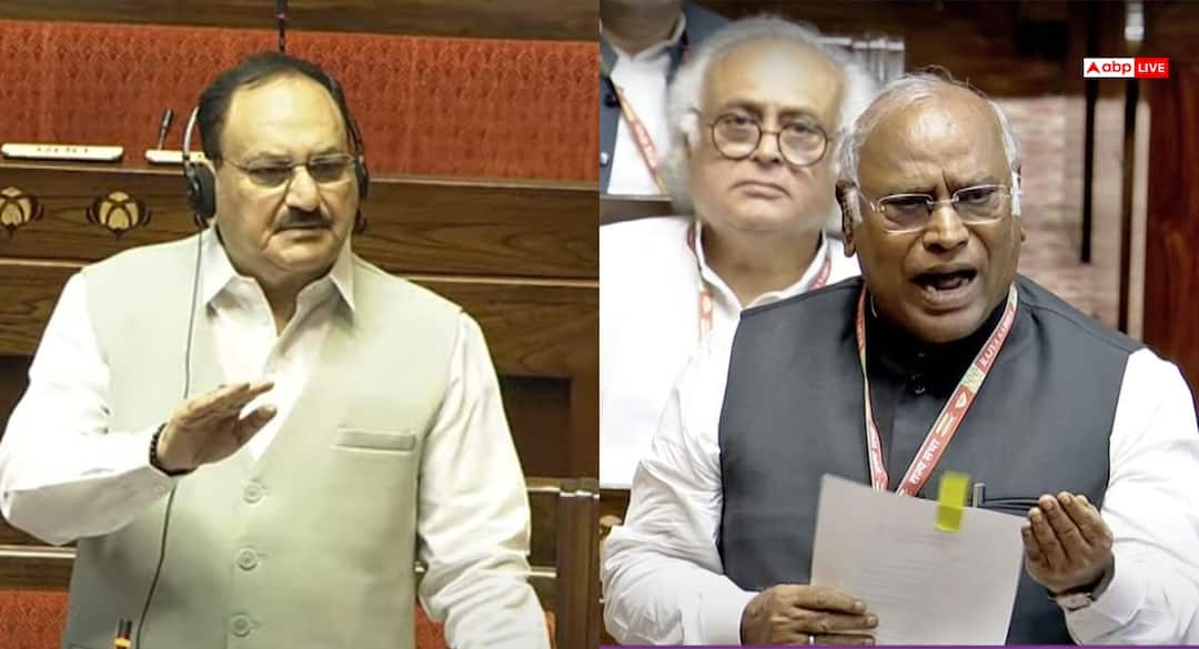 Nadda Counters Kharge In Rajya Sabha Opposition Stages Walkout Over Demand For Bihar SIR Discussion Nadda Counters Kharge In Rajya Sabha, Oppn Stages Walkout Over Demand For Bihar SIR Discussion