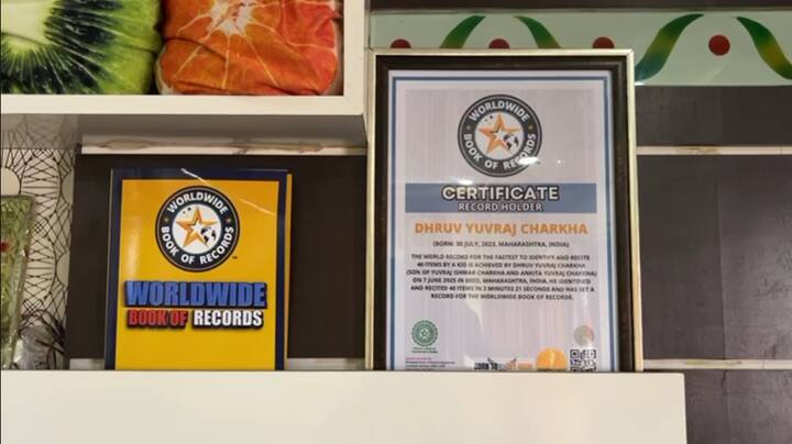 अवघ्या दोन वर्षांचा हा चिमुकला आपल्या बहुआयामी बुद्धिमत्तेने सध्या बीडकरांच्या कौतुकाचा विषय ठरला आहे.