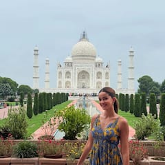 Ananya Panday Has A ‘Wah Taj’ Moment At The Iconic Monument In Agra: See PICS