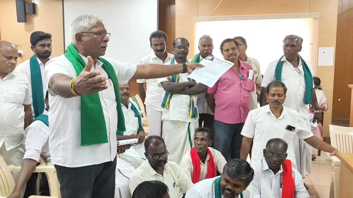 மயிலாடுதுறை விவசாயிகள் கொந்தளிப்பு: நிவாரணம் வழங்காததால் ஆட்சியரிடம் வாக்குவாதம்