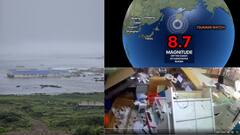 Russia EarthQuake: ரஷ்யாவில் சுனாமி.. 8.7 ரிக்டர் அளவில் நிலநடுக்கம், குலுங்கிய கட்டிடங்கள், பரபரப்பான வீடியோக்கள்