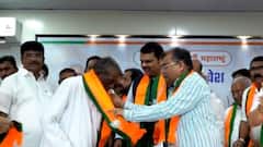 अण्णासाहेब डांगे दो बेटों के साथ BJP में शामिल, CM देवेंद्र फडणवीस की मौजूदगी में 'घर वापसी'