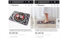 AliExpress Sparks Outrage for Selling Doormat With Lord Jagannath Image