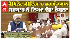 ਕੈਬਿਨੇਟ ਮੀਟਿੰਗ 'ਚ ਭਗਵੰਤ ਮਾਨ  ਸਰਕਾਰ ਨੇ ਲਿਆ ਵੱਡਾ ਫੈਸਲਾ
