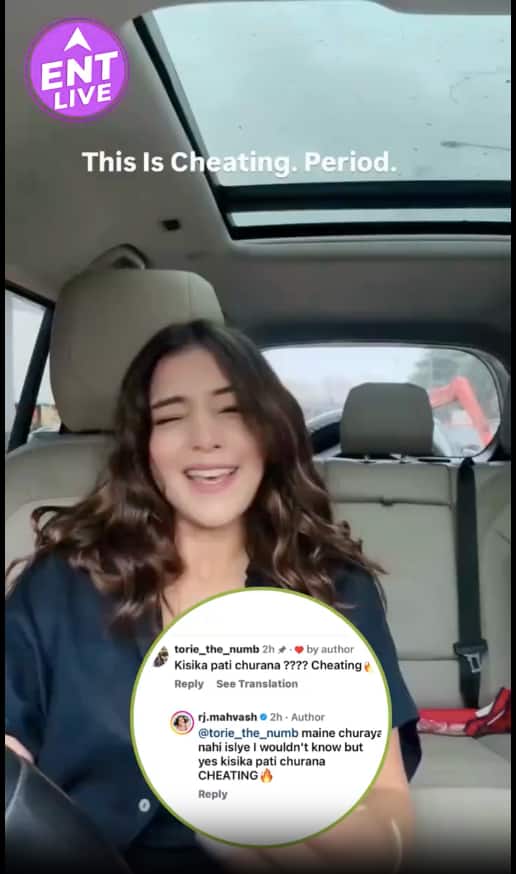 RJ Mahvash Gets Real About Cheating, Shares Honest Note in New Video, Hints at Yuzi Chahal?