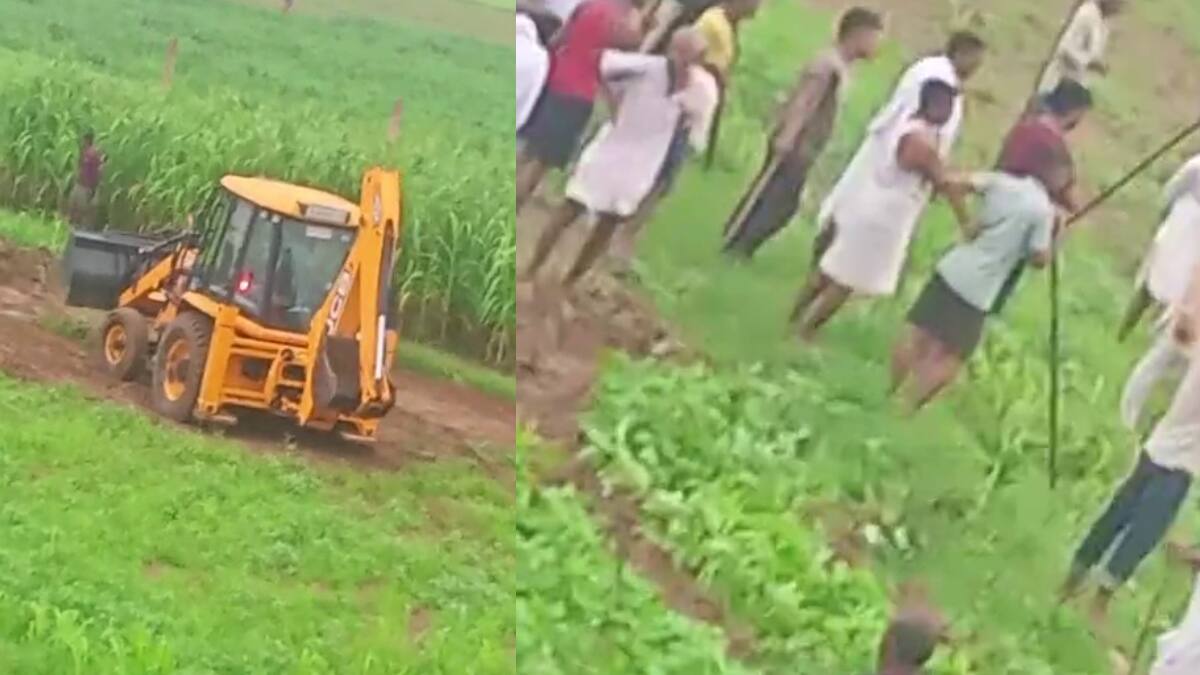 भरतपुर में जमीन विवाद को लेकर दो पक्षों में झगड़ा, एक पक्ष के घर पर लाठी-डंडों से हमला