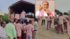 ఎన్నికల పాదయాత్రలు ఆపి, గురుకుల విద్యార్థుల పాదయాత్రపై ఫోకస్ చేయండి: హరీష్ రావు చురకలు