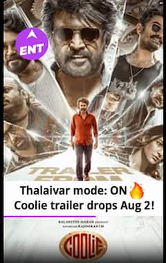 Coolie Trailer to Drop on August 2, Rajinikanth, Aamir & Nagarjuna Set Screens on Fire