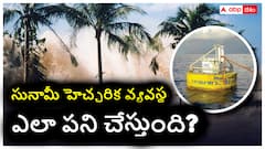 సునామీ హెచ్చరిక ఎలా పని చేస్తుంది? ఎన్ని గంటల ముందు తెలుస్తుంది?