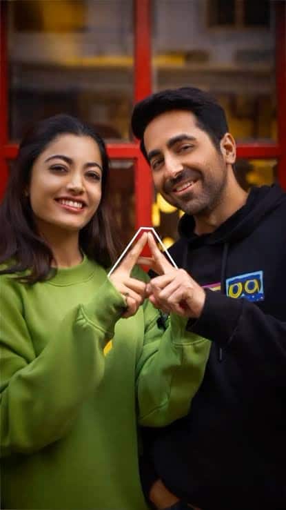 The fresh pair of Ayushmann Khurrana and Rashmanika Mandana will be seen in the film 'Thama', Vampire ROM -Com -com -Com -in Madacock Horror Universe.