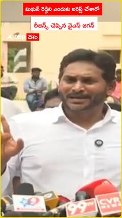 మిథున్ రెడ్డిని ఎందుకు అరెస్ట్ చేశారో రీజన్స్ చెప్పిన వైఎస్ జగన్