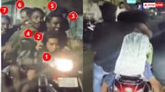 Video: स्कूटी पर 7 लड़के सवार, कोई दाएं लटका तो कोई बाएं, पुलिस ने काटा 21 हजार का चालान