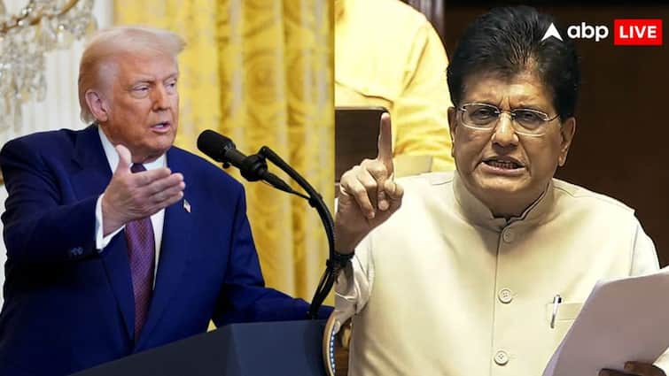 ट्रंप के टैरिफ बम और बर्बाद अर्थव्यवस्था के तंज पर भारत ने दिया करारा जवाब! पीयूष गोयल ने 5 पॉइ
