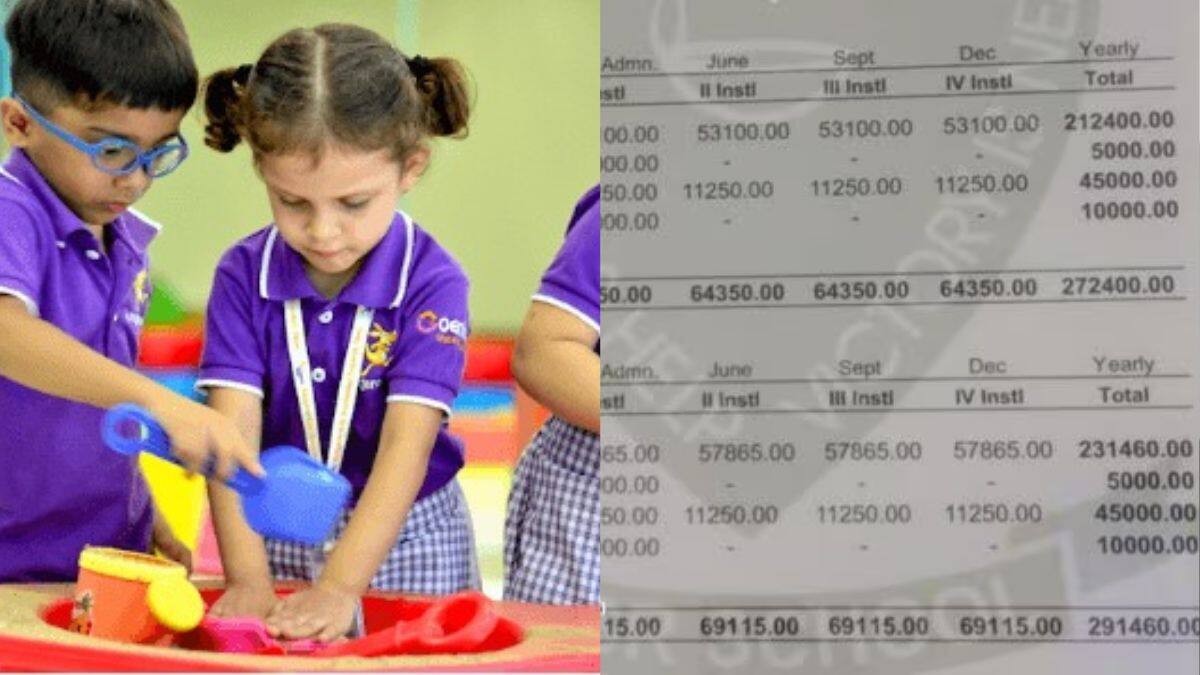 நர்சரி படிப்புக்கு ரூ.2.51 லட்சமா.. ஒரே பித்தலாட்டமா இருக்கு.. மாதம் கட்டணம் எவ்வளவு தெரியுமா?