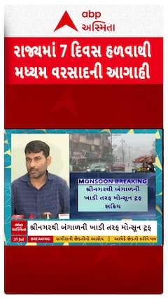 Gujarat Rain Forecast : આગામી 7 દિવસ ગુજરાતમાં હળવાથી મધ્યમ વરસાદની આગાહી