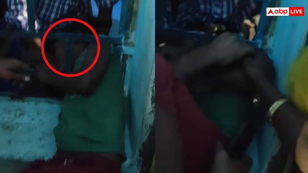 Video: बंद क्लासरूम की खिड़की में फंसी बच्चे की गर्दन, कई घंटों तक चीखा-चिल्लाया, वीडियो वायरल A student was left inside a closed school in Katihar Bihar Viral Video his neck got stuck while trying to escape through window Video: बंद क्लासरूम की खिड़की में फंसी बच्चे की गर्दन, कई घंटों तक चीखा-चिल्लाया, वीडियो वायरल