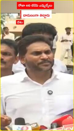 రోజా ని టీడీపీ ఎమ్మెల్యేలు దారుణంగా తిడుతున్నారు