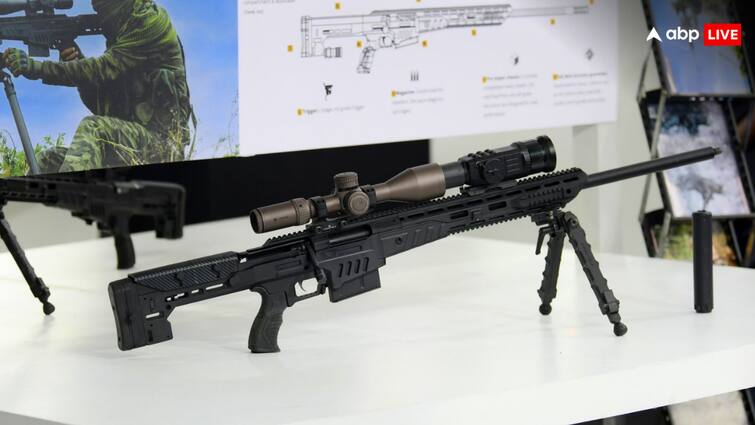 india start export of first indigenous sniper rifle 333 saibar to friend nations pm modi make for the world initiative ann डेढ़ KM दूर छिपा दुश्मन भी हो जाएगा ढेर, भारत की पहली स्नाइपर राइफल 338 सैबर का शुरू हुआ एक्सपोर्ट