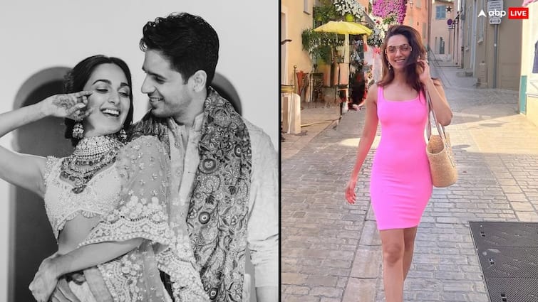 War 2 Kiara Advani birthday actress Siddharth Malhotra shared her beautiful picture said my favorite face ‘मेरा फेवरेट चेहरा...’ पत्नी कियारा आडवाणी के बर्थडे पर सिद्धार्थ मल्होत्रा ने लुटाया प्यार, लिखी दिल छू लेने वाली बात