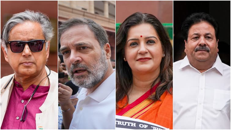 ‘Not A Dead Economy’: Tharoor, Priyanka Chaturvedi, Shukla Rebuke Trump While Rahul Backs Trump