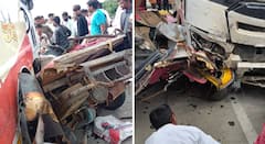 Accident News: बीडहून नांदेडकडे निघालेल्या शिवशाही आणि ऑटोचा भीषण अपघात; रिक्षा चालक जागेवरच ठार, संतप्त जमावाकडून बसवर दगडफेक