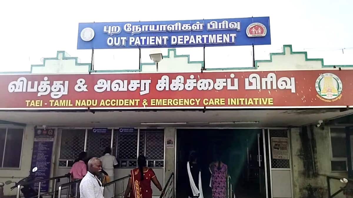 ஆம்புலன்ஸ் மீது மோதிய லாரி..நோயாளி பரிதாப பலி..! மயிலாடுதுறை அருகே சோக சம்பவம்