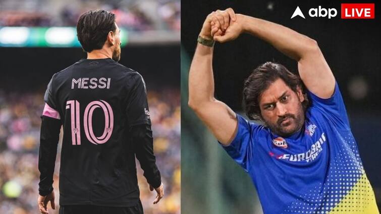 MS Dhoni vs Lionel Messi cricket match at Wankhede Stadium on 14 December Sachin Tendulkar Virat Kohli also rock एमएस धोनी vs लियोनेल मेसी, इस तारीख को खेला जाएगा सबसे महंगा क्रिकेट मैच! सचिन-विराट भी मचाएंगे धमाल