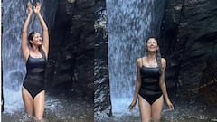 चिंब भिजलेले, रुप सजलेले; पूजा बत्राच्या फोटोंचा सोशल मीडियावर धुमाकूळ