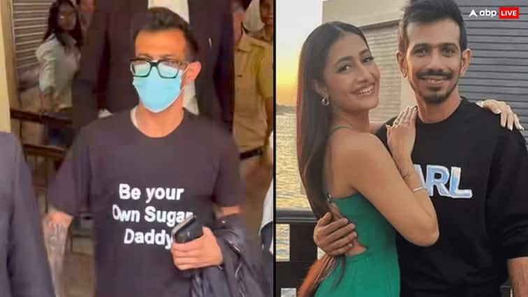 yuzvendra chahal reveals why he wear be your own sugar daddy t shirt during divorce with dhanashree verma धनश्री से तलाक के दौरान चहल ने क्यों पहनी थी Be Your Own Sugar Daddy वाली टी-शर्ट? क्रिकेटर ने किया खुलासा