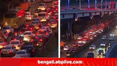 'উঠেছে পিচ..', খানাখন্দ, জল জমে ভয়াবহ অবস্থা কলকাতার EM বাইপাসে ; ভোগান্তি চরমে, কী বললেন মেয়র ?