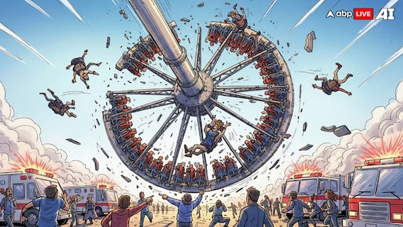 Terrifying Swing Collapse At Saudi Park Caught On Camera, 23 Injured: VIDEO Terrifying Swing Collapse At Saudi Park Caught On Camera, 23 Injured: VIDEO