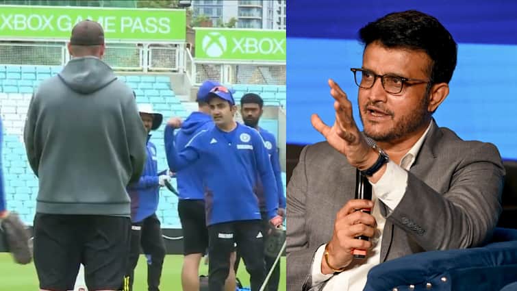 IND vs ENG: 'मेरे समय में भी ऐसा हुआ... पता नहीं गंभीर क्यों...', पिच क्यूरेटर से बहस पर आया सौरव गांगुली का बयान वायरल sourav ganguly on gautam gambhir argument with pitch curator at the oval ind vs eng 5th test IND vs ENG: 'मेरे समय में भी ऐसा हुआ... पता नहीं गंभीर क्यों...', पिच क्यूरेटर से बहस पर आया सौरव गांगुली का बयान वायरल