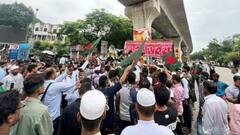 Dhaka Gridlocked As Protesters Demand July Charter Implementation