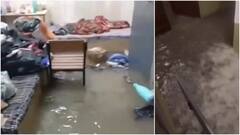 Ghaziabad Engg College Hostel Floods After Heavy Rain, Students' Belongings Damaged: VIDEO