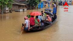 টানা বৃষ্টিতে জলমগ্ন ঘাটাল; যাতায়াতে সমস্যা, প্লাবিত এলাকায় পিছোল পরীক্ষা