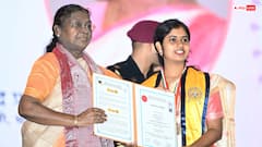 IIT ISM के 45वें दीक्षांत समारोह में धनबाद पहुंचीं राष्ट्रपति मुर्मू, छात्रों को दिया सफलता का मंत्र
